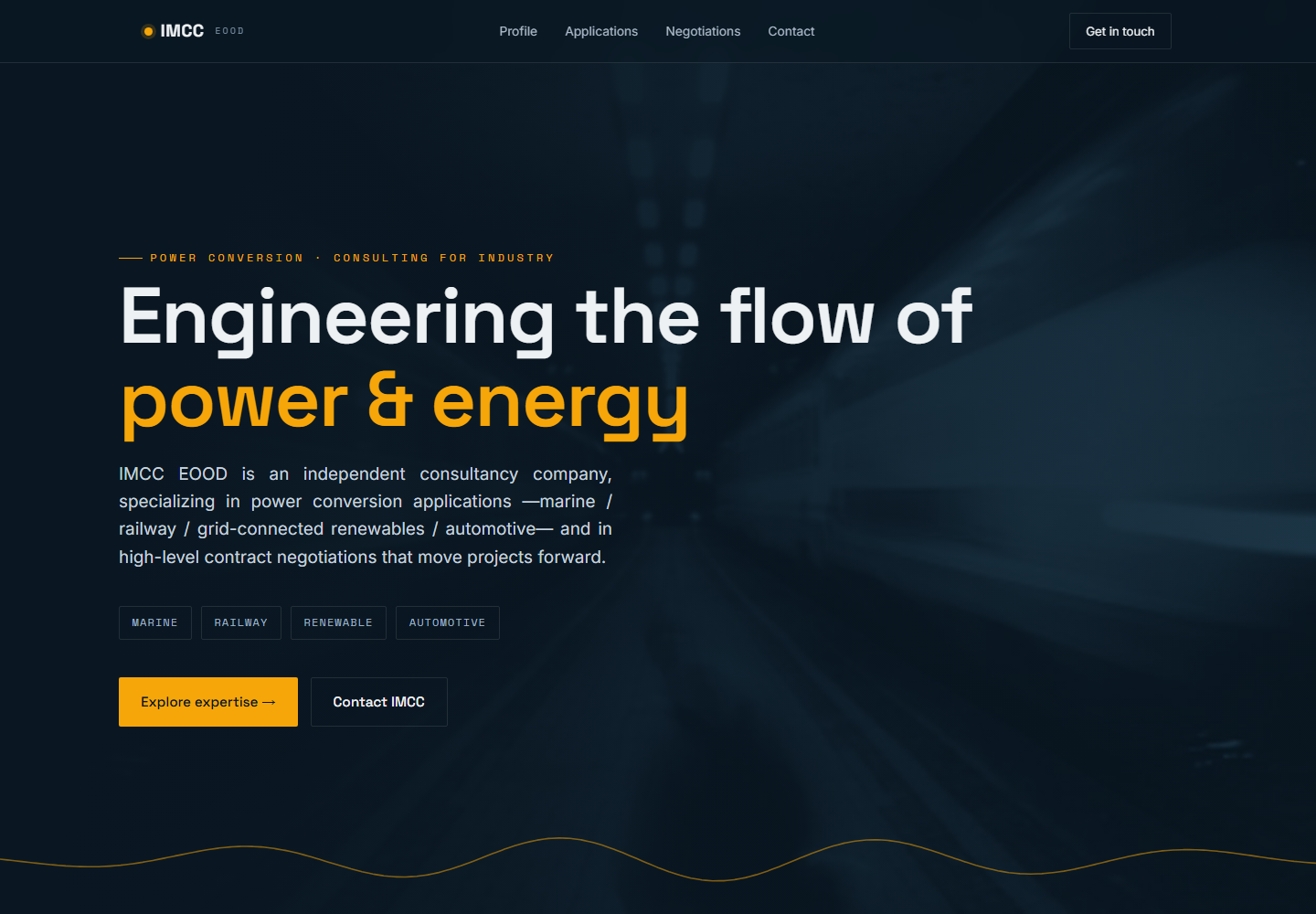 IMCC — engineering the flow of power & energy
